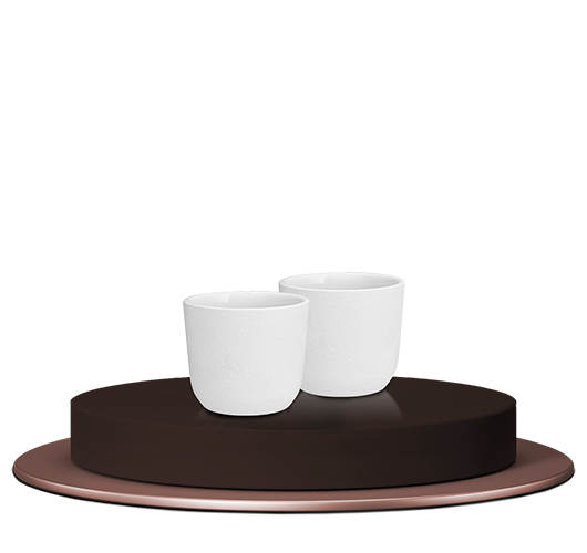 Set 2 Tazzine Espresso Tabl¨¬